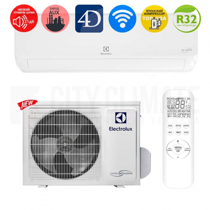 Сплит-система Electrolux F-Base DC Inverter EACS/I-09HEF/N8
