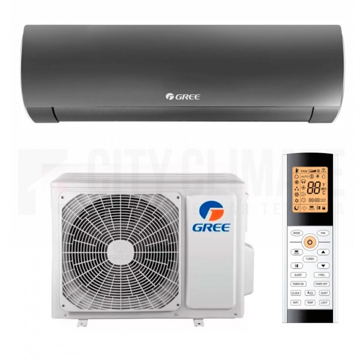Сплит-система Gree Lyra Inverter R32 Black GWH12ACC-K6DNA1F