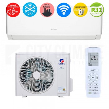 Сплит-система Gree Pular Inverter R32 Arctic White GWH18AGDXD-K6DNA4E
