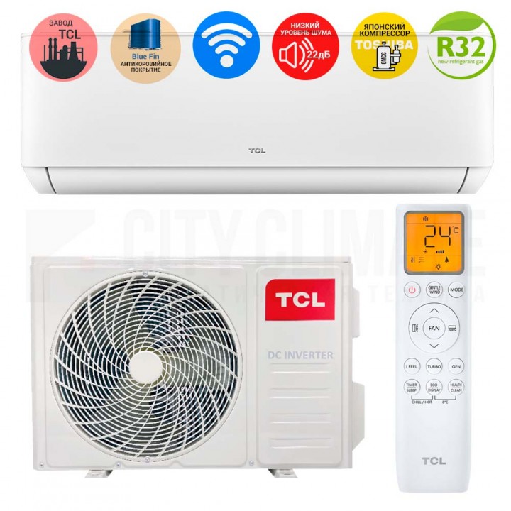 Сплит-система TCL серии GentleCool с панелью TPG11 TAC-09CHSD/TPG11IHB