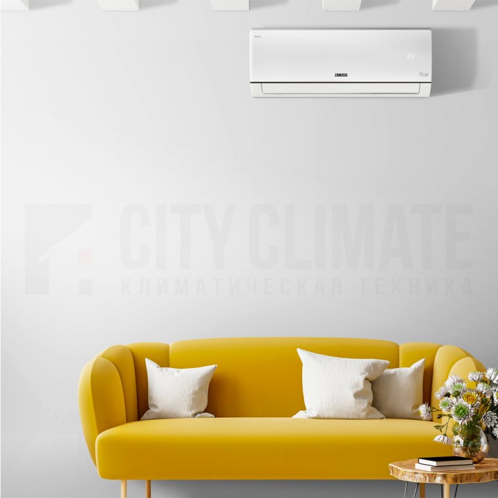 Кондиционер Zanussi серии Siena DC Inverter ZACS/I-09 HS/N1 | CITYCLIMATE